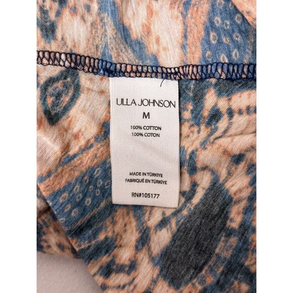 Ulla Johnson Geometric Print Blouse - Black, Brown, Blue - Picture 8 of 8